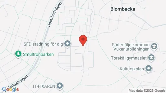 Lägenheter att hyra i Södertälje - kort over placeringen