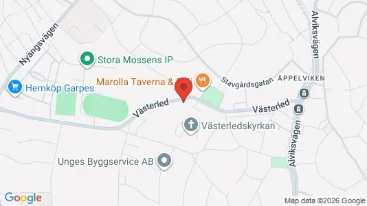 Lägenheter att hyra i Västerort - kort over placeringen
