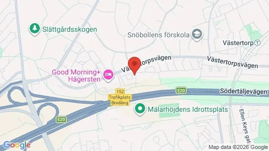 Lägenheter att hyra i Söderort - kort over placeringen