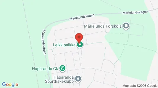 Lägenheter att hyra i Haparanda - kort over placeringen