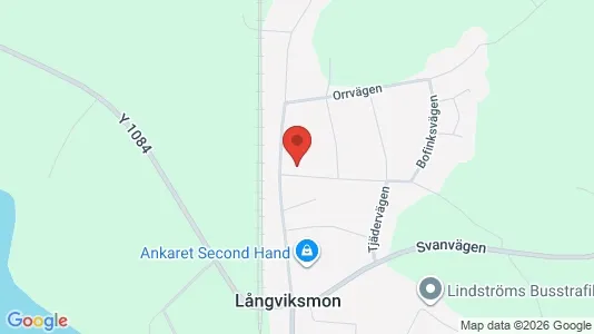 Lägenheter att hyra i Örnsköldsvik - kort over placeringen