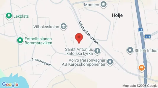 Lägenheter att hyra i Olofström - kort over placeringen