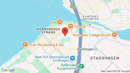 Lägenheter att hyra i Kungsholmen - kort over placeringen