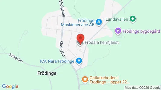 Lägenheter att hyra i Vimmerby - kort over placeringen