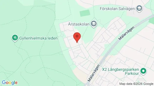 Lägenheter att hyra i Eskilstuna - kort over placeringen