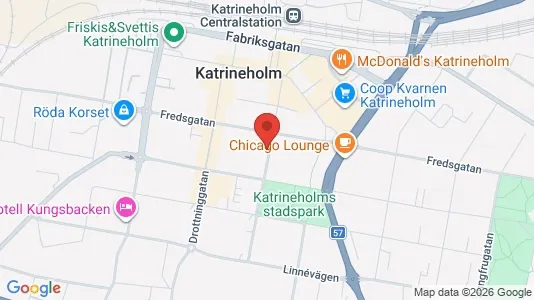 Lägenheter att hyra i Katrineholm - kort over placeringen