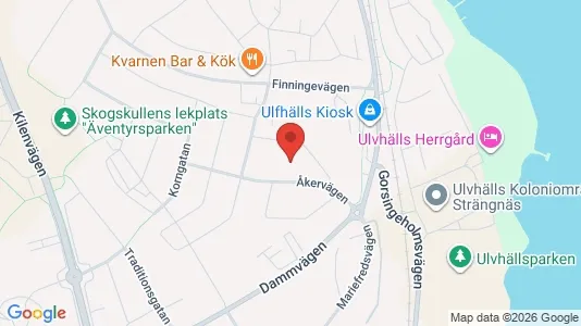 Lägenheter att hyra i Strängnäs - kort over placeringen