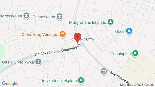 Lägenheter att hyra i Västerås - kort over placeringen