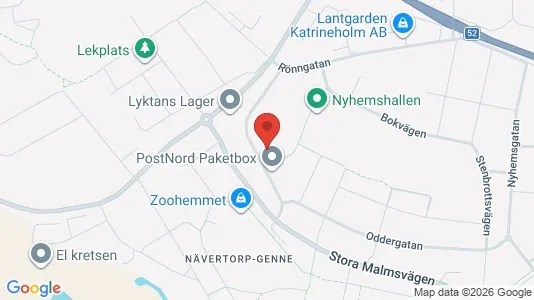 Lägenheter att hyra i Katrineholm - kort over placeringen