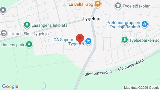 Lägenheter att hyra i Limhamn/Bunkeflo - kort over placeringen
