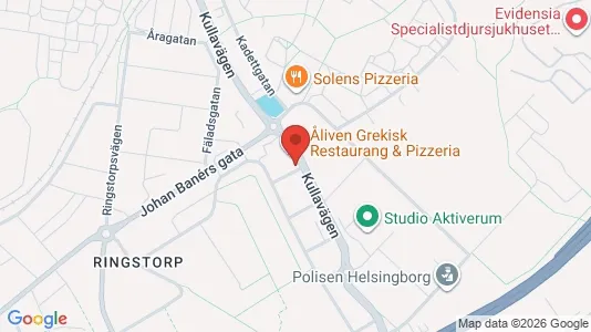 Lägenheter att hyra i Helsingborg - kort over placeringen