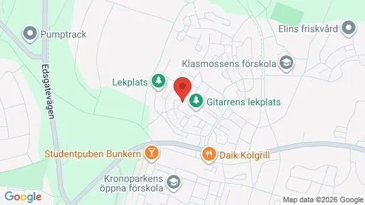 Lägenheter att hyra i Karlstad - kort over placeringen