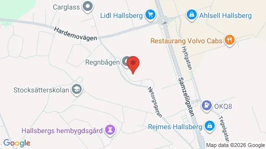 Lägenheter att hyra i Hallsberg - kort over placeringen