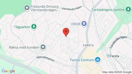 Lägenheter att hyra i Söderort - kort over placeringen