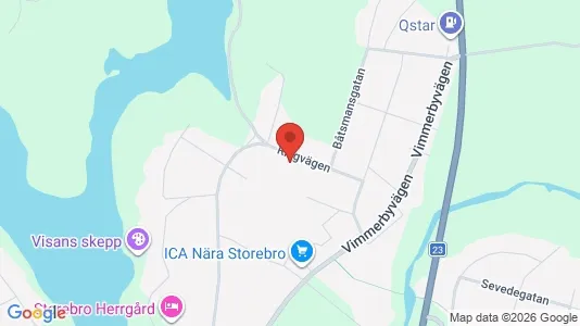 Lägenheter att hyra i Vimmerby - kort over placeringen