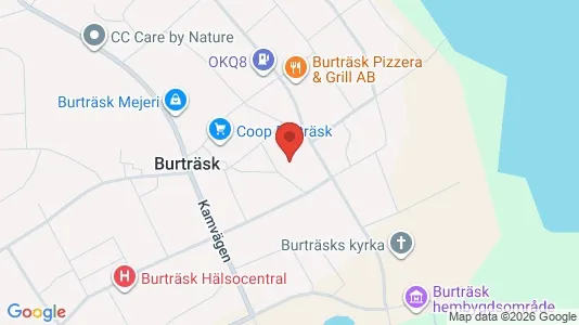 Lägenheter att hyra i Skellefteå - kort over placeringen