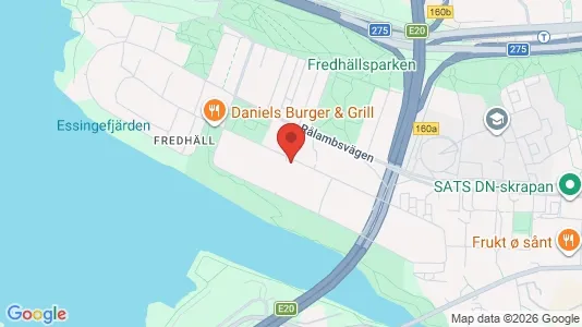 Lägenheter att hyra i Kungsholmen - kort over placeringen