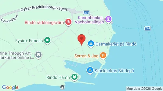 Lägenheter att hyra i Vaxholm - kort over placeringen