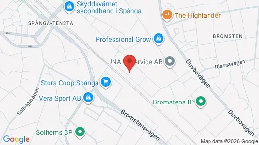 Lägenheter att hyra i Västerort - kort over placeringen