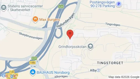 Lägenheter att hyra i Botkyrka - kort over placeringen