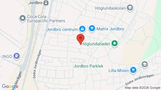 Lägenheter att hyra i Haninge - kort over placeringen
