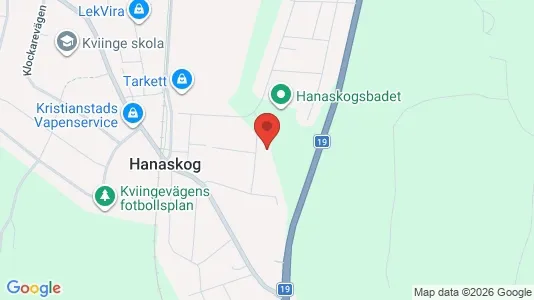 Lägenheter att hyra i Östra Göinge - kort over placeringen