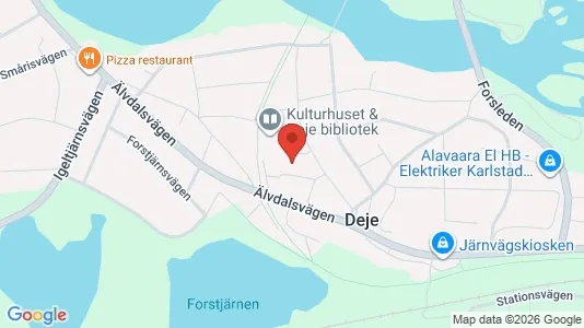 Lägenheter att hyra i Forshaga - kort over placeringen