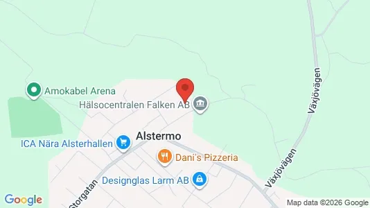 Lägenheter att hyra i Uppvidinge - kort over placeringen