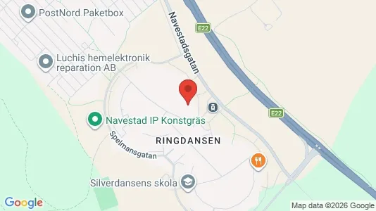 Lägenheter att hyra i Norrköping - kort over placeringen