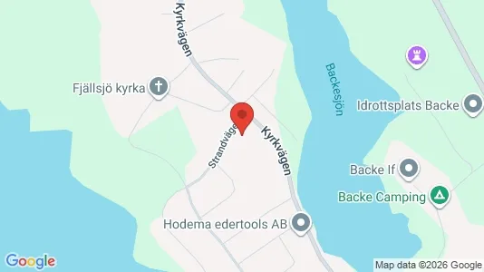 Lägenheter att hyra i Strömsund - kort over placeringen