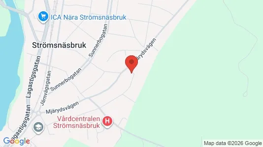 Lägenheter att hyra i Markaryd - kort over placeringen