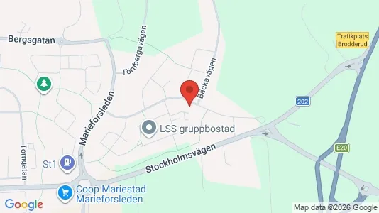 Lägenheter att hyra i Linköping - kort over placeringen