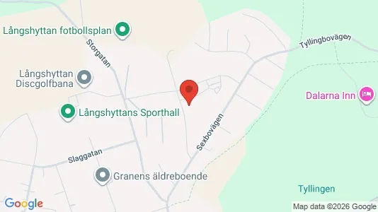 Lägenheter att hyra i Hedemora - kort over placeringen