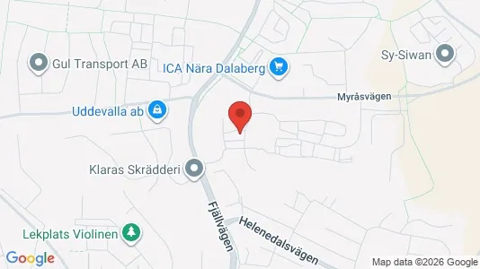 Lägenheter att hyra i Uddevalla - Bild från Google Street View