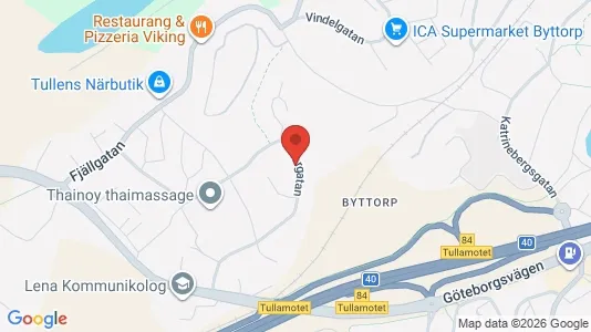 Lägenheter att hyra i Borås - kort over placeringen