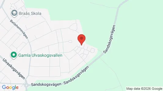 Lägenheter att hyra i Växjö - kort over placeringen