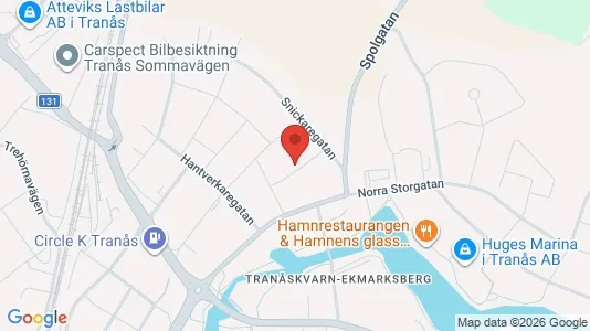 Lägenheter att hyra i Tranås - kort over placeringen