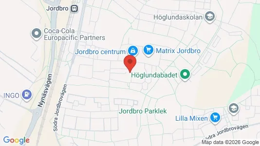 Lägenheter att hyra i Haninge - kort over placeringen