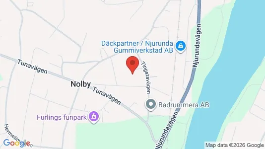 Lägenheter att hyra i Sundsvall - kort over placeringen
