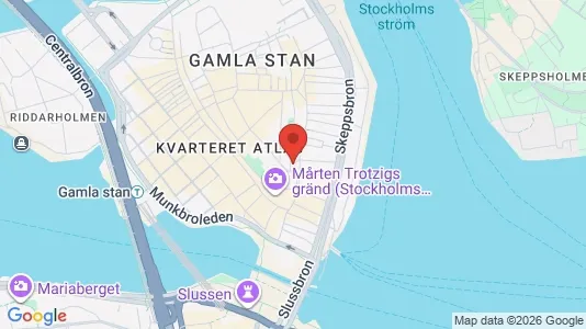 Lägenheter att hyra i Stockholm Innerstad - kort over placeringen