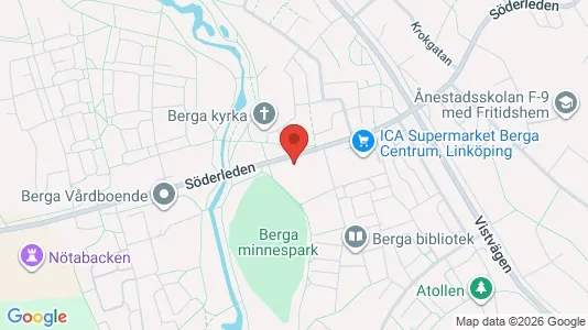 Lägenheter att hyra i Linköping - kort over placeringen