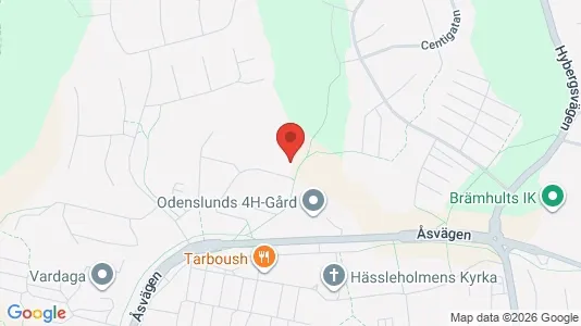 Lägenheter att hyra i Borås - kort over placeringen