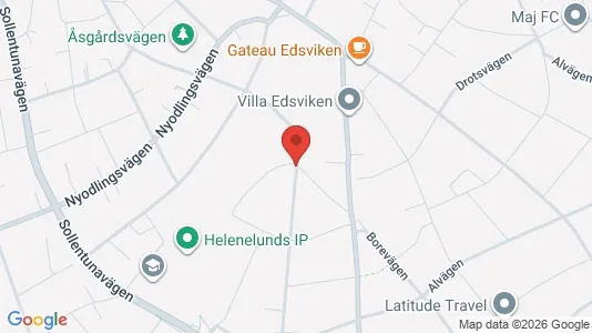 Lägenheter att hyra i Sollentuna - kort over placeringen