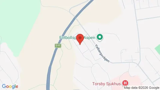 Lägenheter att hyra i Torsby - kort over placeringen