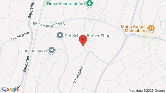 Lägenheter att hyra i Västerås - kort over placeringen