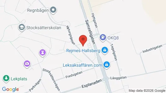 Lägenheter att hyra i Hallsberg - kort over placeringen