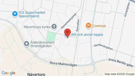 Lägenheter att hyra i Katrineholm - kort over placeringen