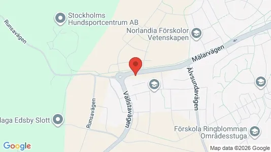 Lägenheter att hyra i Upplands Väsby - kort over placeringen