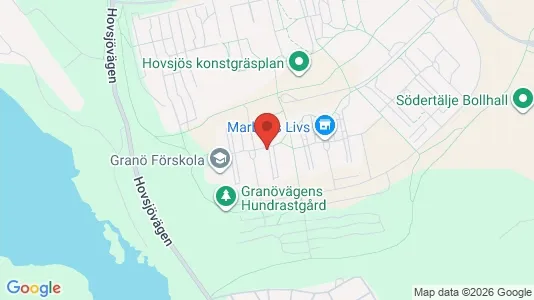 Lägenheter att hyra i Södertälje - kort over placeringen