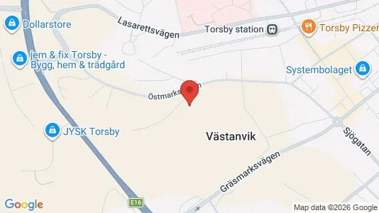 Lägenheter att hyra i Torsby - kort over placeringen